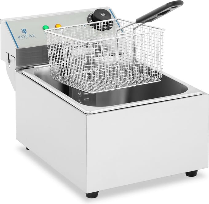 Elektrische friteuse - 1 x 10 liter - ECO - Royal Catering