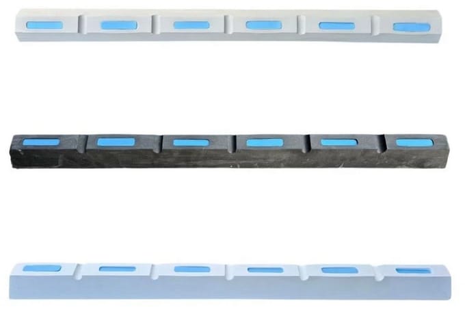 BREG Steigerfender - EVA foam - 100 x 8 x 6 cm - waterdicht - Wit
