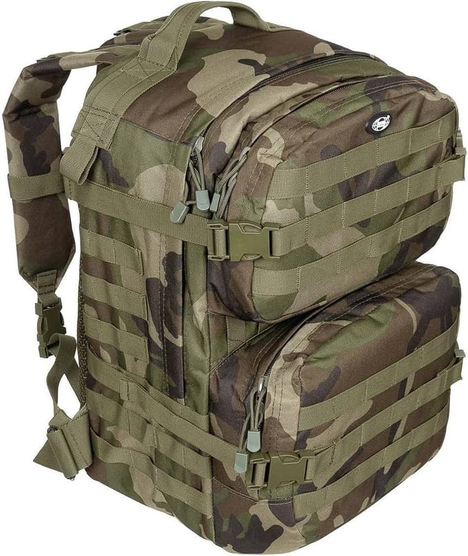 MFH - US Army Backpack - Assault II - Woodland Camouflage