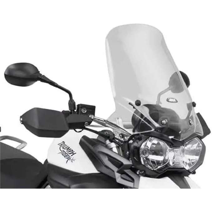 Kleurloze zeepbel Givi Triumph tiger/XC 800