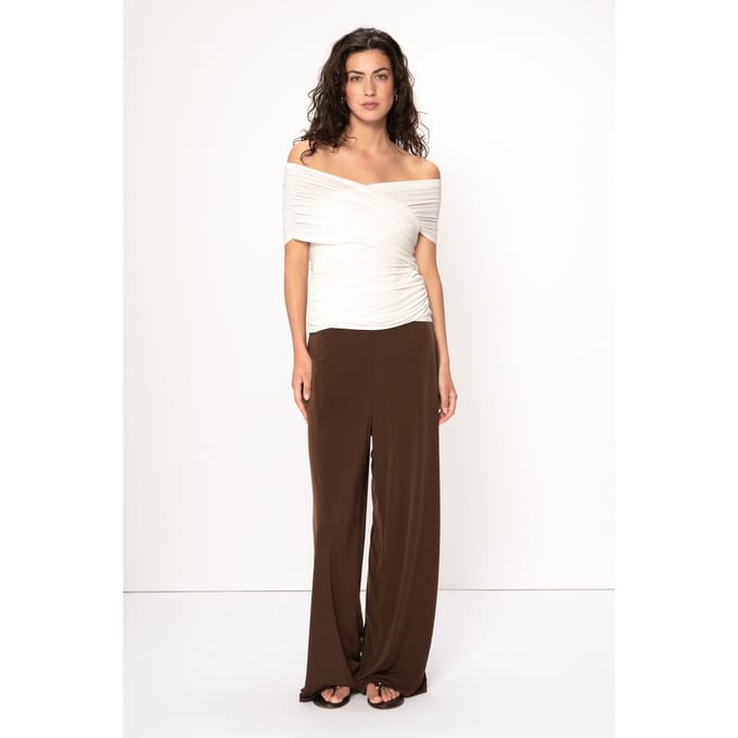 VIVEH Erez Top Coconut Milk Maat: 40 | Blouses Outlet | Dames | Wit