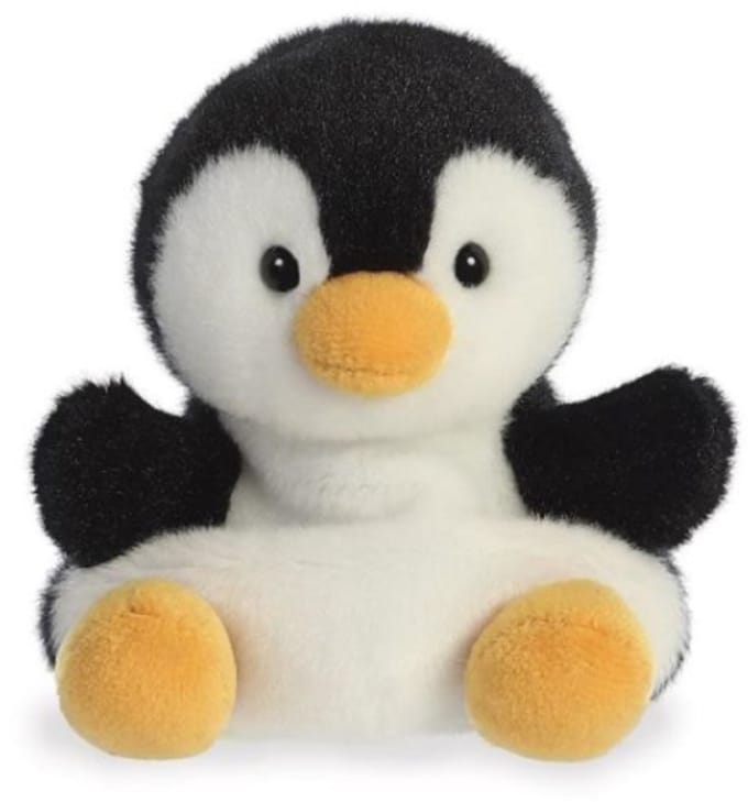 Palm Pals Pinguïn Pluche Knuffel 15 cm