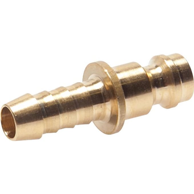 Messing DN 5 Luchtkoppeling Insteeknippel 8 mm Slangpilaar [5 Stuks]