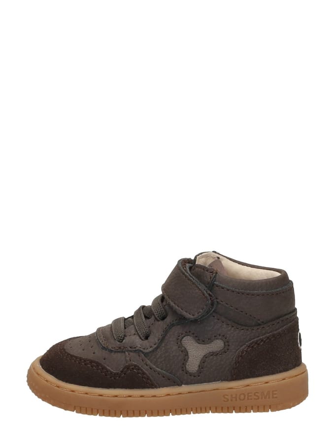 Shoesme donkerbruin basket sneakertje