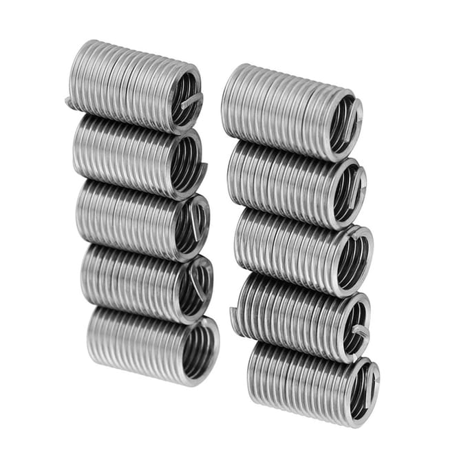 10 Stuks 304 Roestvrij Staal Draadschroefhuls Inzetstukken Draadreparatieset M8x1.25x3D