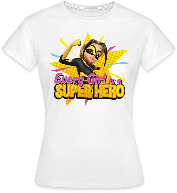 Miraculous Every Girl Is A Super Hero Vesperia T-Shirt Dames