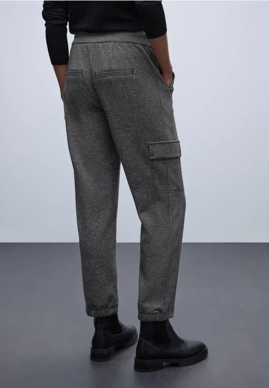 Cargo gemêleerde broek