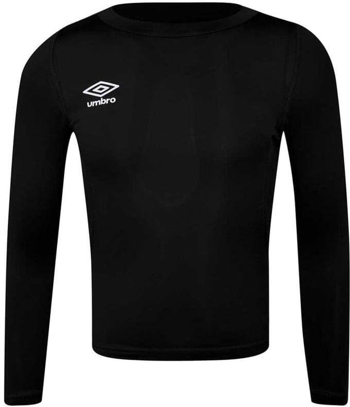 Umbro Core Lange Mouwen Basislaag Zwart 14 Years Jongen