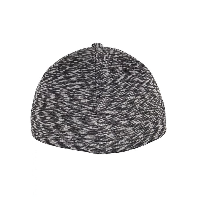 Flexfit Delta Unipanel Baseball Cap (Zwart gemêleerd)