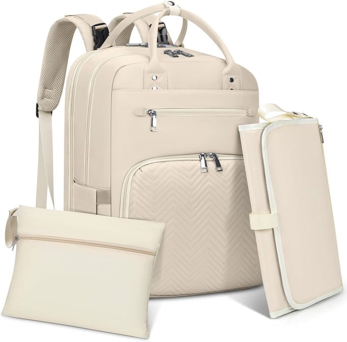 Baby Backpack Luiertas Met Verschoonmat - Multifunctionele Diaper Bag voor Ouders