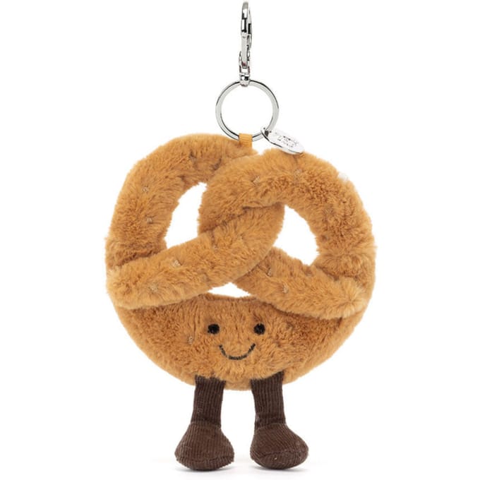 Jellycat Amuseables Pretzel Bag Charm