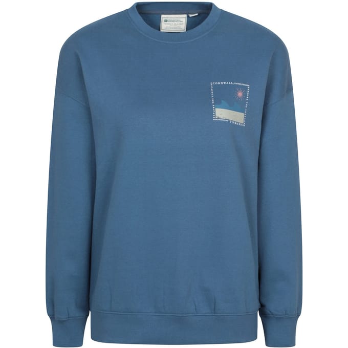 Mountain Warehouse Dames/Dames Conwall Grafisch Sweatshirt (Blauw)