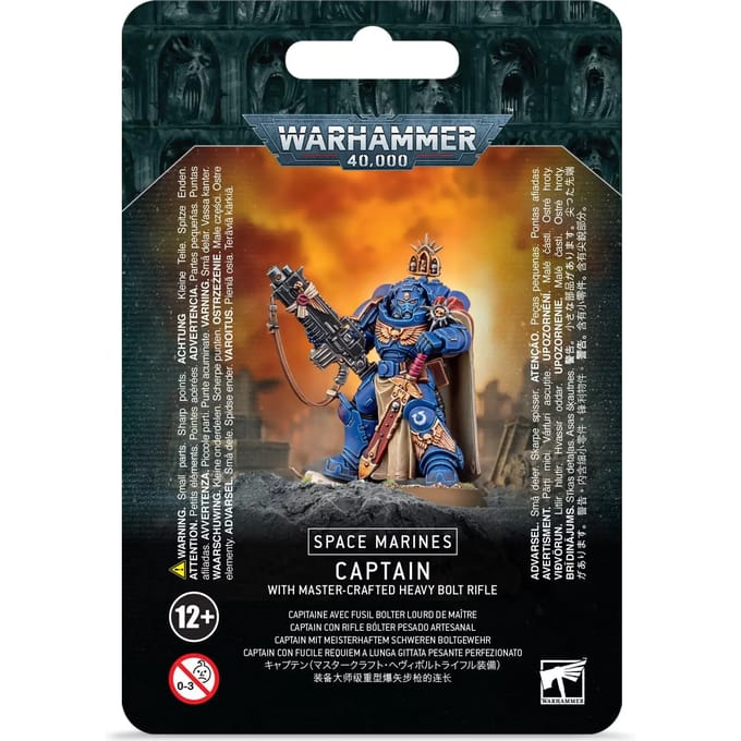 Figurine Games Workshop Warhammer 40k - Space Marine Primaris Capitaine