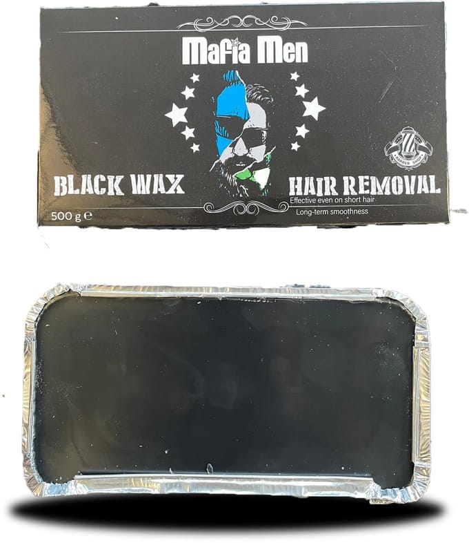 Mafia Men Ontharingswax Black 500ml-mg Mask Wax Black Professioneel Harsblock