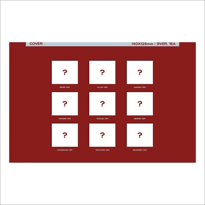 CRAVITY 6e Mini Album 'SUN SEEKER' (DIGIPACK VER.) RANDOM brown