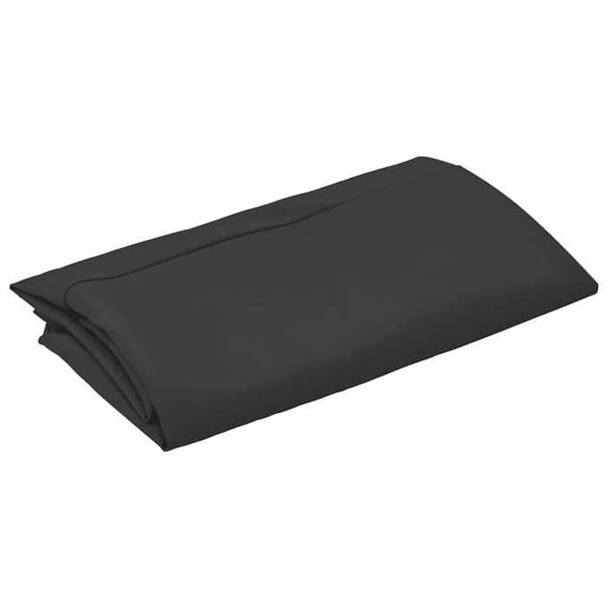 Maison Exclusive - Vervangdoek voor Zwarte Parasol 300 cm zwart