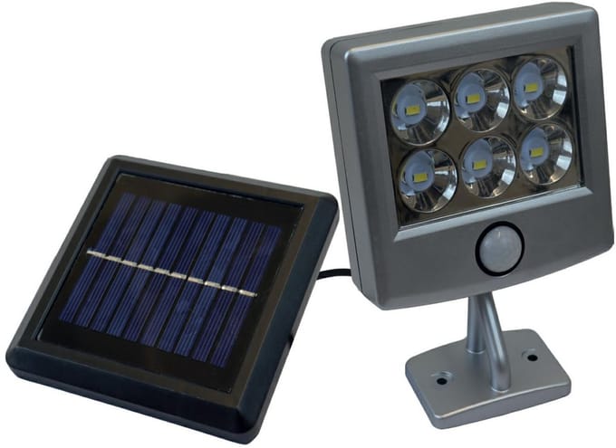 Volteno Via - Solar Wandlamp - LED - Zonne-energie - Weerbestendig