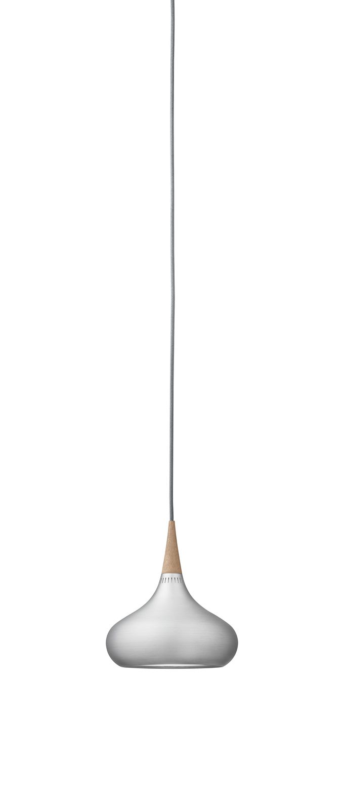 FRITZ HANSEN Orient P1 Slinger aluminium/eiken Ø 22,5 cm