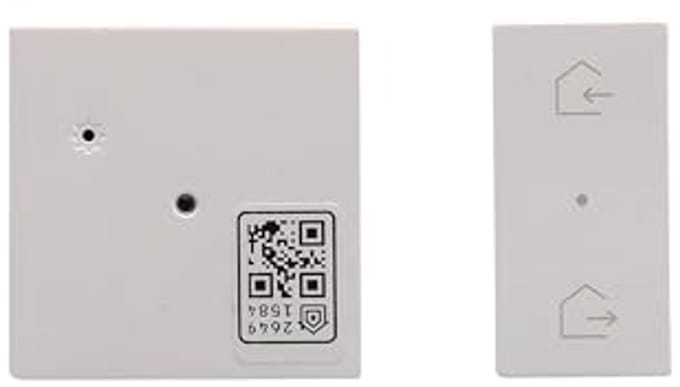 Smart Home Gateway 2 modules wit voor netwerkinstallatie