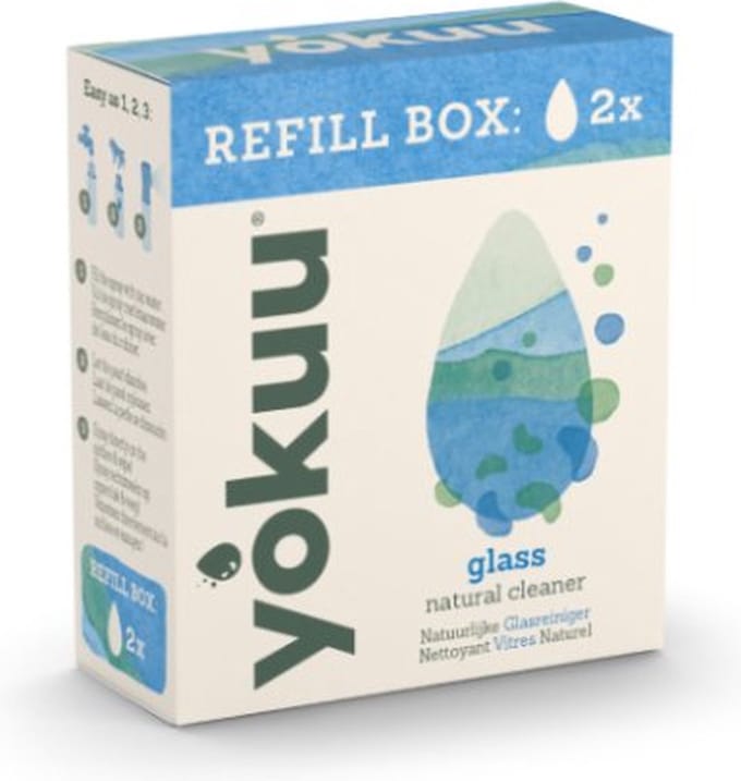 YOKUU - Glasreiniger+ - Refill - 2 parels