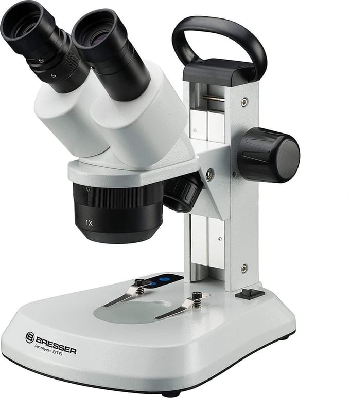 Bresser Microscoop - Analyth STR 10x tot 40x Vergroting - Op- en Doorzichtmicroscoop