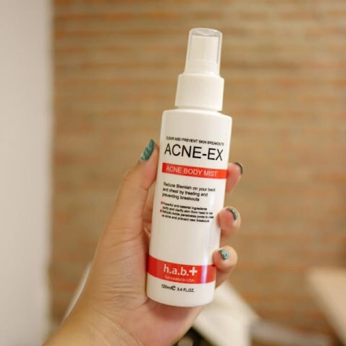 ACNE-EX - Lichaamsspray 120 ml. 120 ml. white