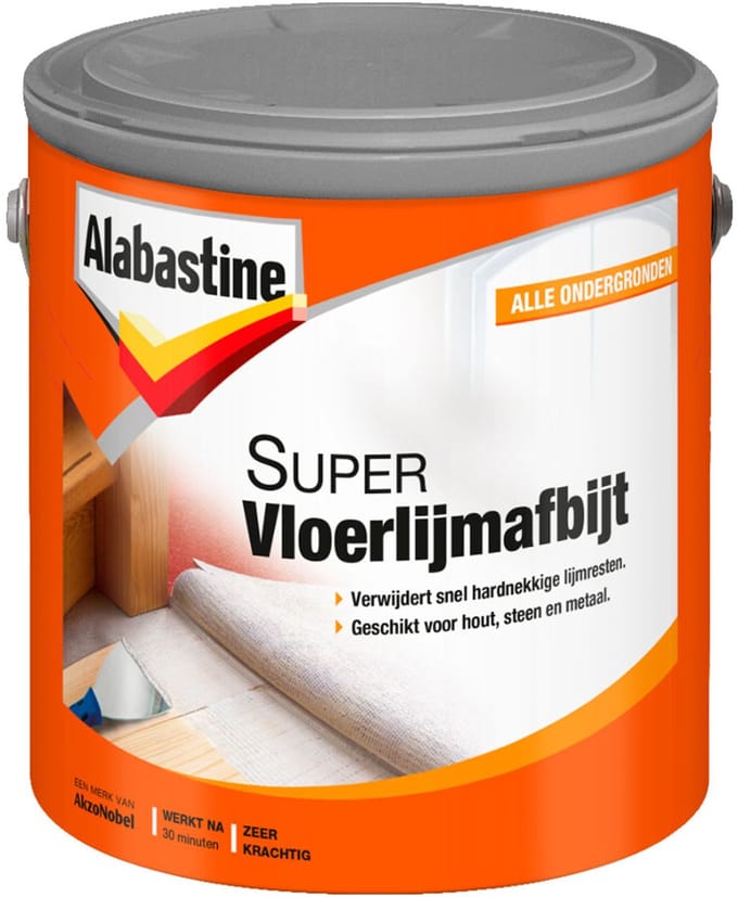 Alabastine Super Vloerlijmafbijt Hout - 2,5 liter