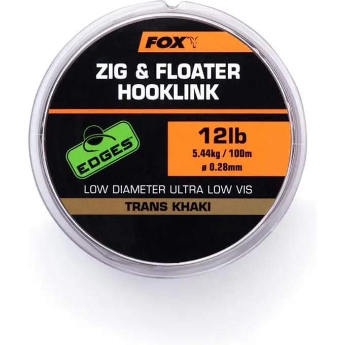Zig & Floater Hooklink - Trans Khaki