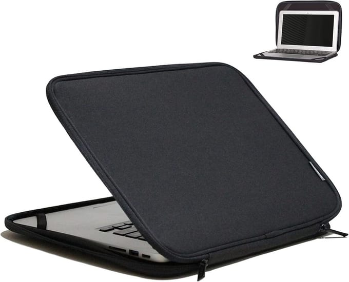 Lichtgewicht en Slanke Laptophoes 15,6 Inch Draagbare Tas voor Notebooks en Computers