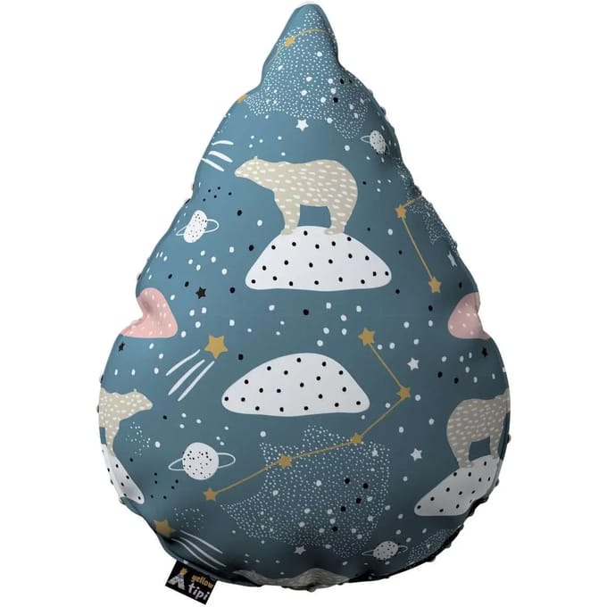 Minky kussen Yellow Tipi Sweet Drop Magic Collection