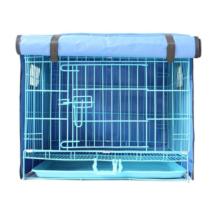 Winddichte Huisdier Kat Konijn Hond Bench Hoes Ademend Waterdicht Vier Seizoenen Kooihoes blue