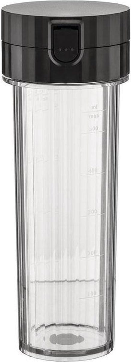 Alessi Plissé Blender Beker Zwart
