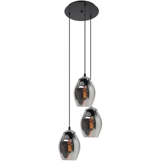 Eglo Hanglamp Almagro Zwart ⌀35cm 3xe27