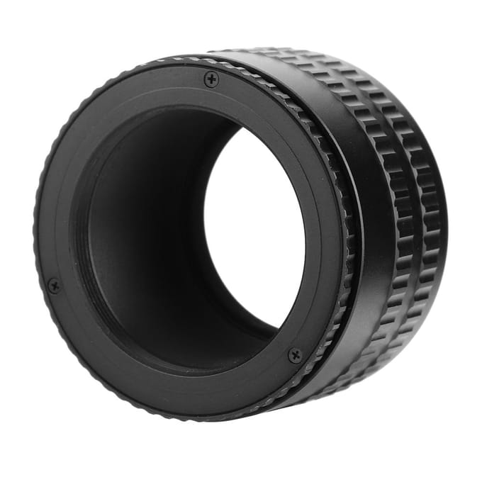 M42 naar M42 Verstelbare Focus Helicoid Lens Adapter Macrobuis Accessoire (36-90mm) 12mm-17mm black