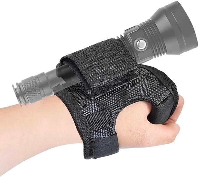 Nylon Duikzaklamparmhouder voor Onderwater Scuba
