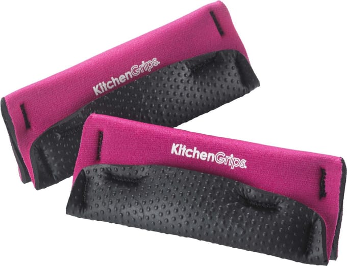 Kitchengrips - Loop Handle Holder Pannenlap Breed Black FLXaprene 13 cm Set van 2 Stuks - FLXaprene - Zwart -