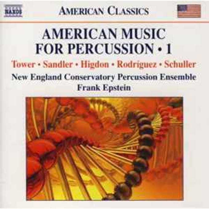 New England Conservatory Percussion Ensemble, Frank Epstein - American Music For Percussion 1 (CD)