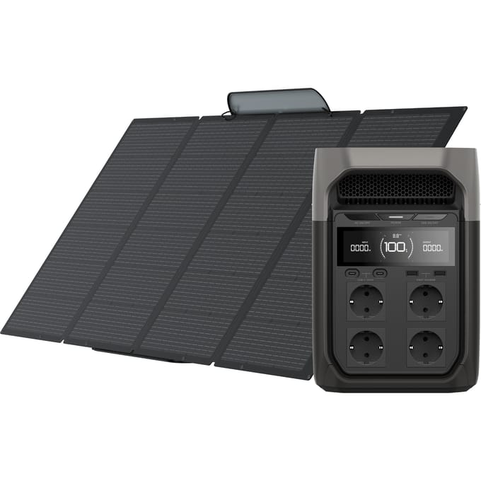 EcoFlow DELTA 3 Series Solar Generator (PV400W)