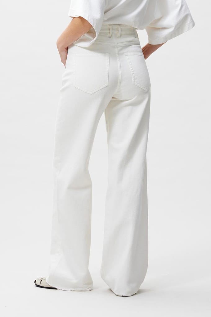 Catwalk Junkie Loose Fit Jeans Jeans Dames - Broek - Wit - Maat 33