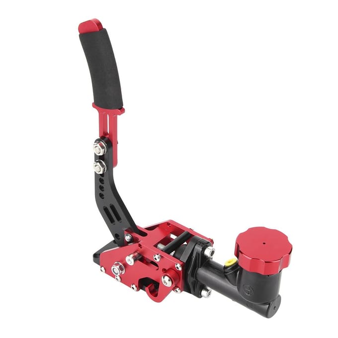 Rode Hydraulische Horizontale Handremhendel met Olietank voor Drift Raceauto black