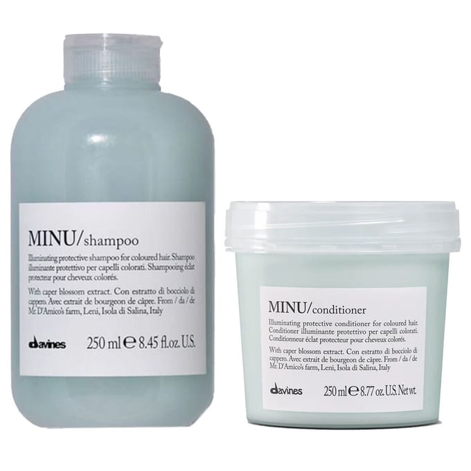 Davines MINU Shampoo 250ml + Conditioner 250ml