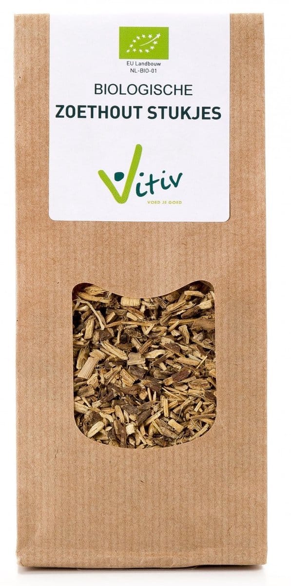 Vitiv Zoethoutstukjes bio 50 Gram