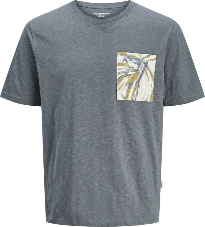 JACK&JONES - JORSPLIT AOP POCKET TEE SS CREW NECK - Heren - T-shirts