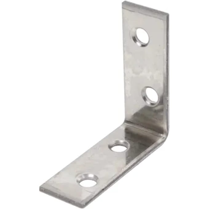Alberts Hoekanker - Rvs - 40x40x15mm