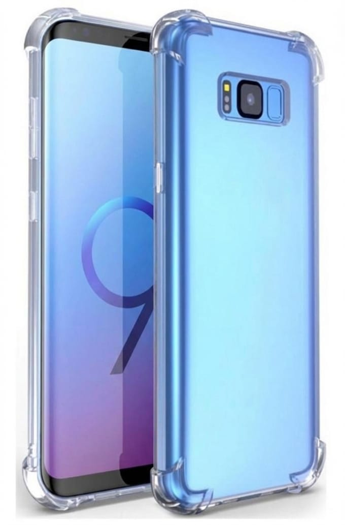 imoshion Hoesje - Geschikt voor Samsung Galaxy S8 - Shockproof Case - Transparant