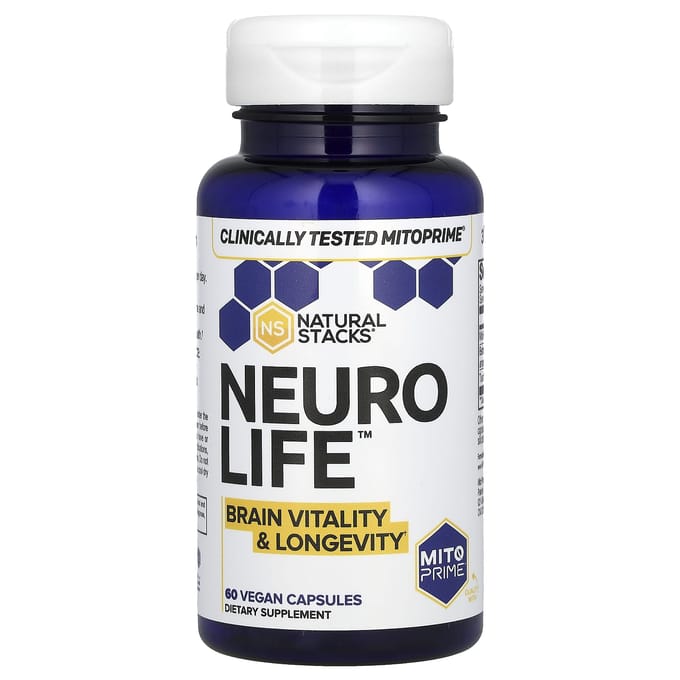 Natural Stacks, Neuro Life, 60 vegetarische capsules