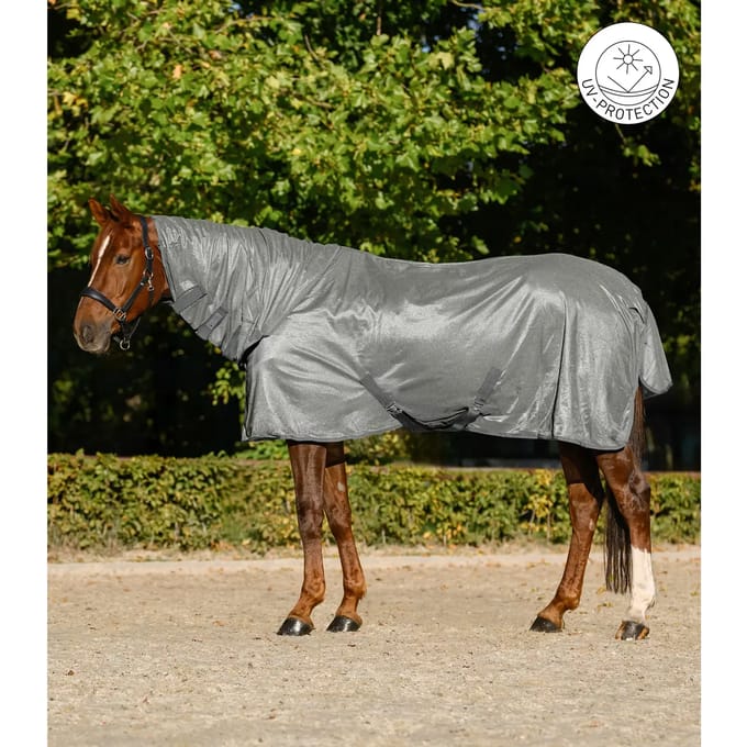 Paardenvliegendeken met halsdekking Waldhausen FlyControl
