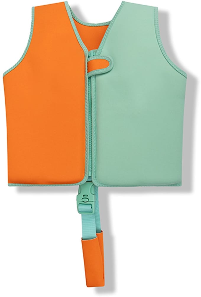 Swim Essentials Zwemvest Oranje/Groen - 3/6 Jaar