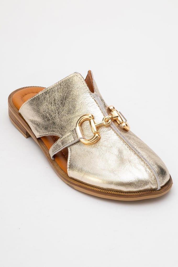 Favor Leather Mules (Dames)