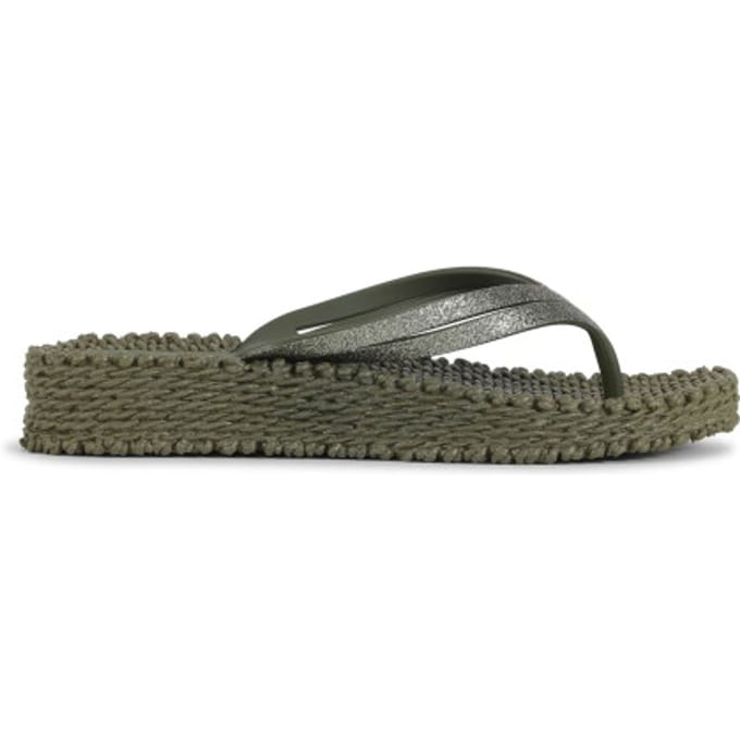 Ilse Jacobsen Cheerful Slippers Donkergroen Cheerful13